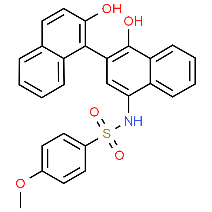 N-(1',2-Dihydroxy-[1,2'-binaphthalen]-4'-yl)-4-methoxybenzenesulfonamide