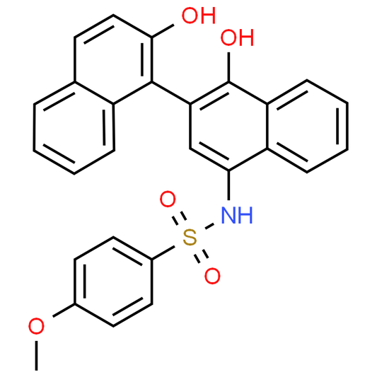 N-(1',2-Dihydroxy-[1,2'-binaphthalen]-4'-yl)-4-methoxybenzenesulfonamide