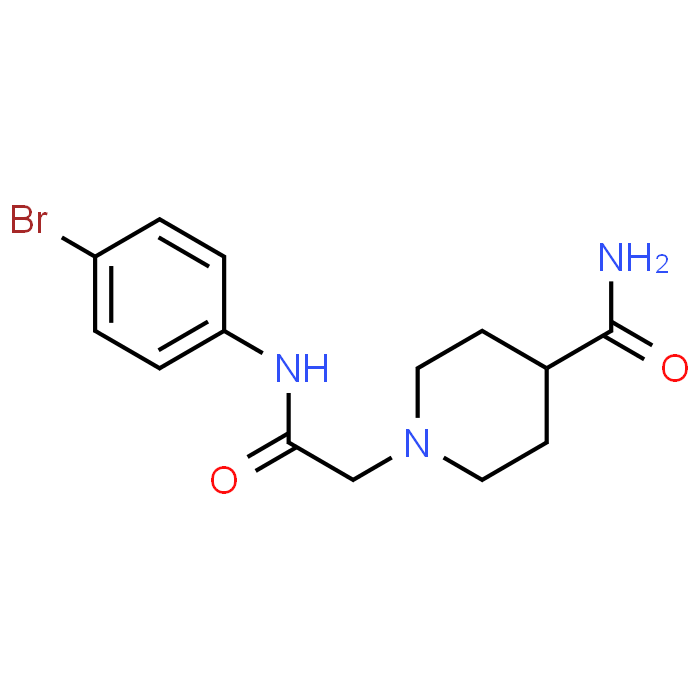 1-(2-((4-Bromophenyl)amino)-2-oxoethyl)piperidine-4-carboxamide