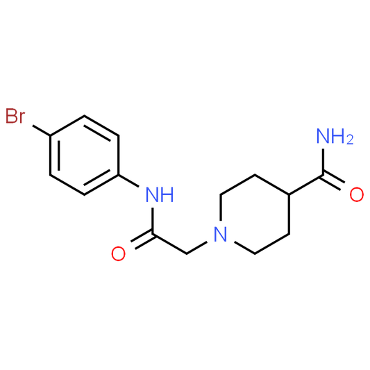 1-(2-((4-Bromophenyl)amino)-2-oxoethyl)piperidine-4-carboxamide