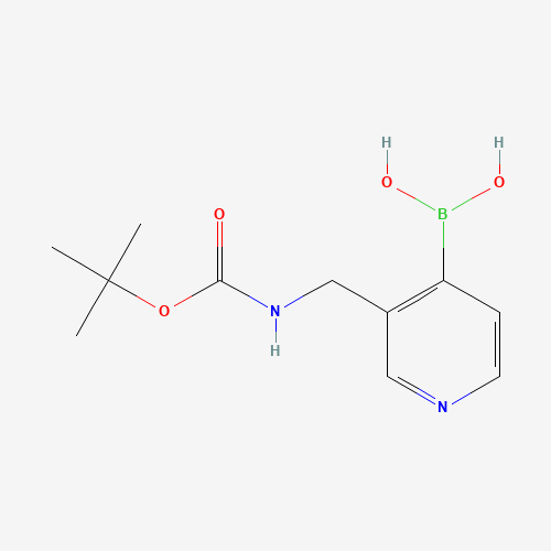 (3-(((tert-Butoxycarbonyl)amino)methyl)pyridin-4-yl)boronic acid