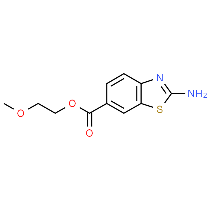2-Methoxyethyl 2-aminobenzo[d]thiazole-6-carboxylate