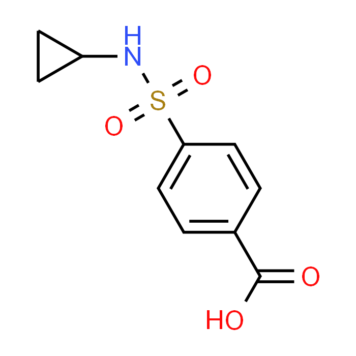 4-[(Cyclopropylamino)sulfonyl]benzoic Acid