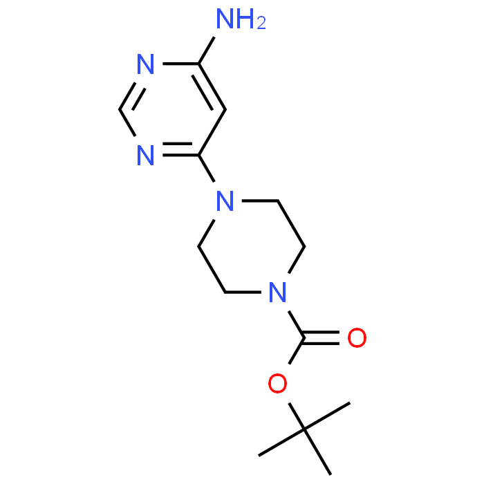 tert-Butyl 4-(6-aminopyrimidin-4-yl)piperazine-1-carboxylate