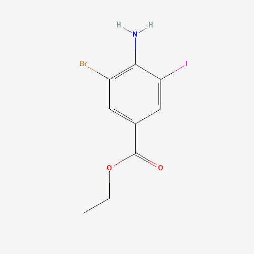 Ethyl 4-amino-3-bromo-5-iodobenzoate