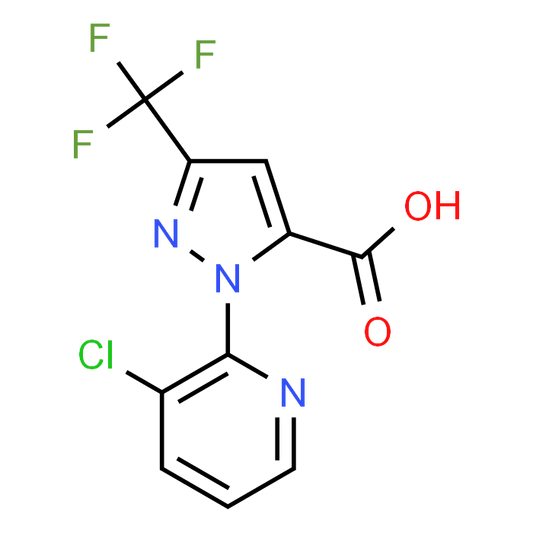 1-(3-Chloropyridin-2-yl)-3-(trifluoromethyl)-1H-pyrazole-5-carboxylic acid
