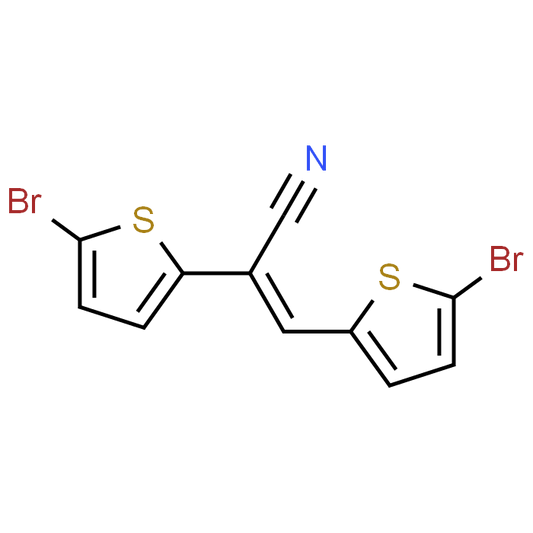 (E)-2,3-Bis(5-bromothiophen-2-yl)acrylonitrile