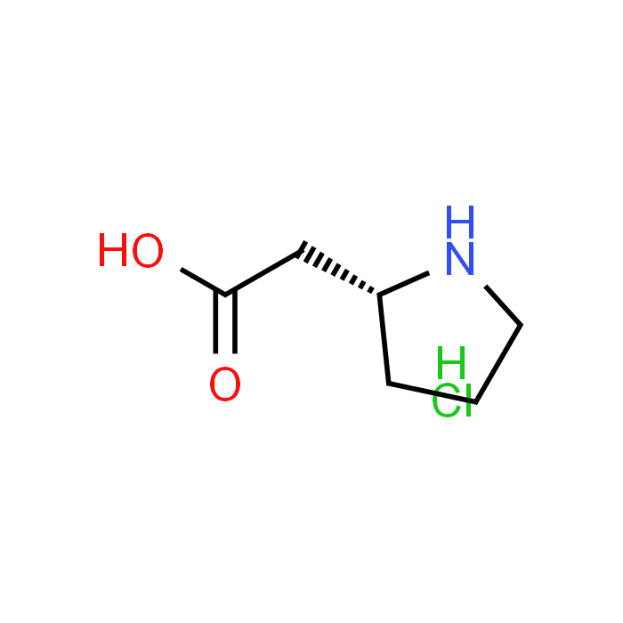 (R)-2-(Pyrrolidin-2-yl)acetic acid hydrochloride