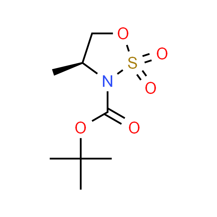 (S)-tert-Butyl 4-methyl-1,2,3-oxathiazolidine-3-carboxylate 2,2-dioxide