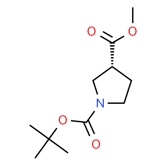(R)-1-tert-Butyl 3-methyl pyrrolidine-1,3-dicarboxylate
