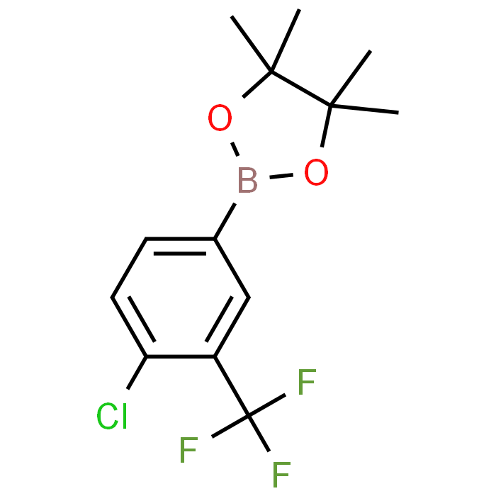 2-(4-Chloro-3-(trifluoromethyl)phenyl)-4,4,5,5-tetramethyl-1,3,2-dioxaborolane
