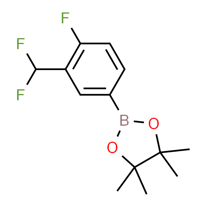 2-(3-(difluoromethyl)-4-fluorophenyl)-4,4,5,5-tetramethyl-1,3,2-dioxaborolane