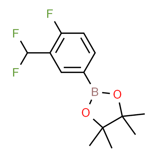 2-(3-(difluoromethyl)-4-fluorophenyl)-4,4,5,5-tetramethyl-1,3,2-dioxaborolane