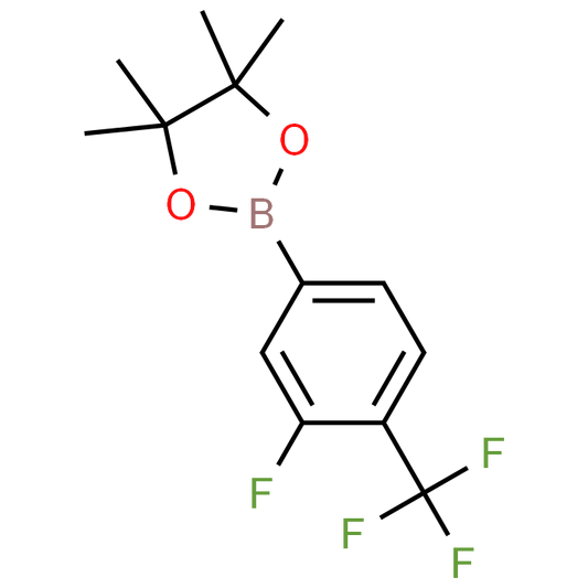 2-(3-Fluoro-4-(trifluoromethyl)phenyl)-4,4,5,5-tetramethyl-1,3,2-dioxaborolane