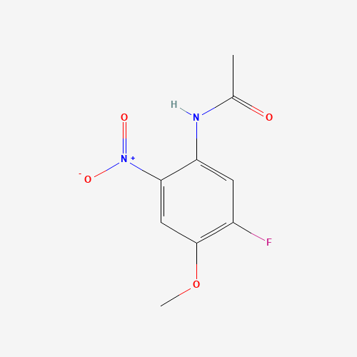 N-(5-Fluoro-4-methoxy-2-nitrophenyl)acetamide