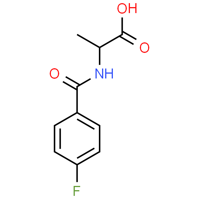 2-(4-Fluorobenzamido)propanoic acid