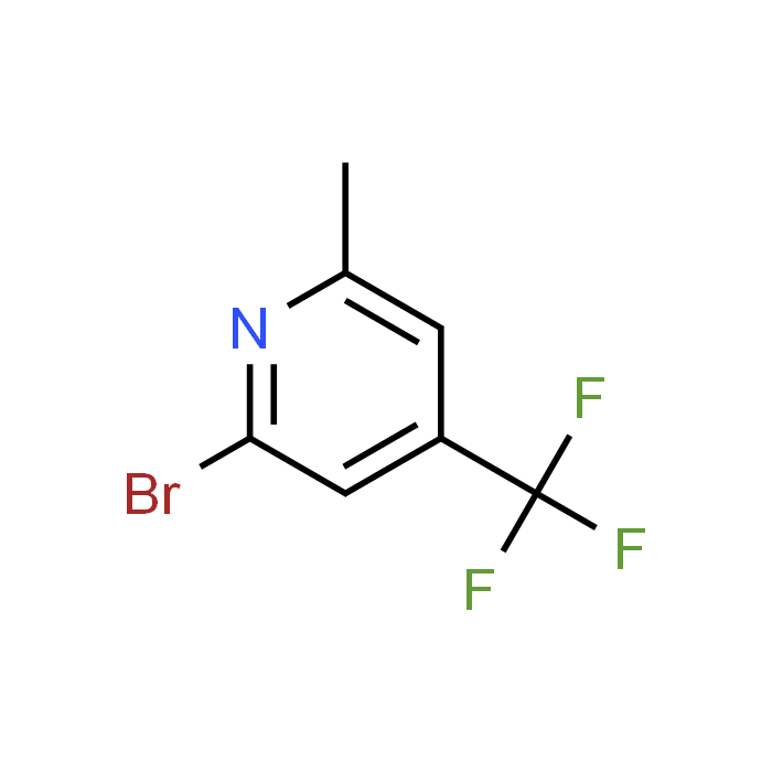 2-Bromo-6-methyl-4-(trifluoromethyl)pyridine