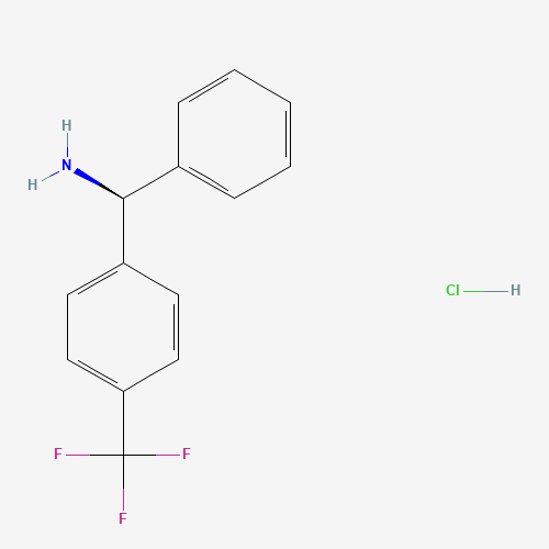 (S)-Phenyl(4-(trifluoromethyl)phenyl)methanamine hydrochloride