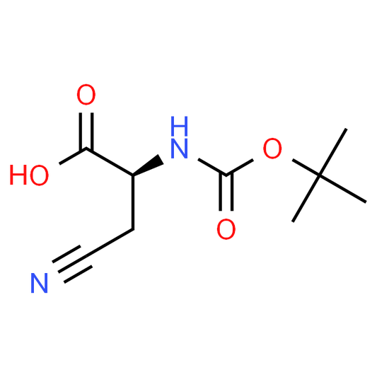 (S)-2-((tert-Butoxycarbonyl)amino)-3-cyanopropanoic acid
