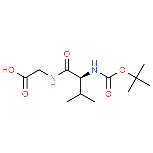 (tert-Butoxycarbonyl)-L-valylglycine