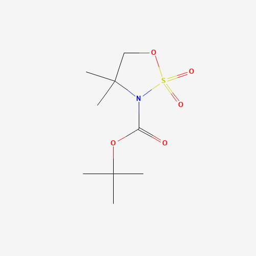 tert-Butyl 4,4-dimethyl-1,2,3-oxathiazolidine-3-carboxylate 2,2-dioxide