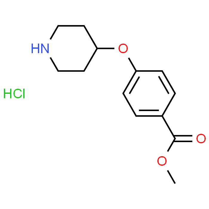 Methyl 4-(piperidin-4-yloxy)benzoate hydrochloride