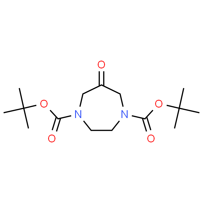 Di-tert-butyl 6-oxo-1,4-diazepane-1,4-dicarboxylate