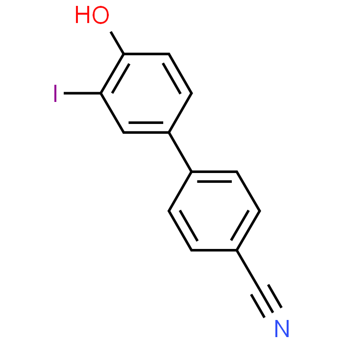 4'-Hydroxy-3'-iodo-[1,1'-biphenyl]-4-carbonitrile