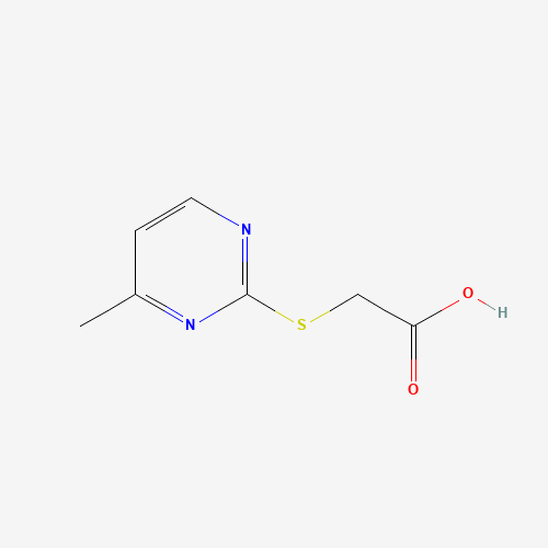 2-((4-Methylpyrimidin-2-yl)thio)acetic acid