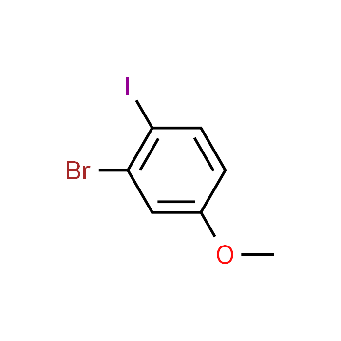 2-Bromo-1-iodo-4-methoxybenzene