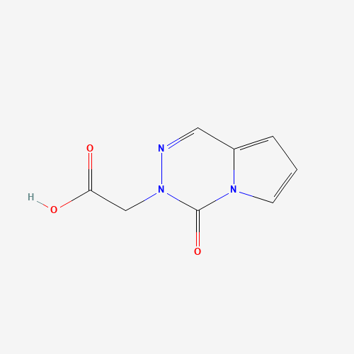 2-(4-Oxopyrrolo[1,2-d][1,2,4]triazin-3(4H)-yl)acetic acid