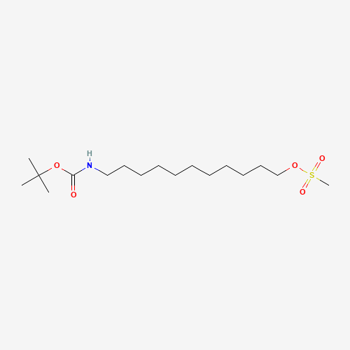 11-((tert-Butoxycarbonyl)amino)undecyl methanesulfonate