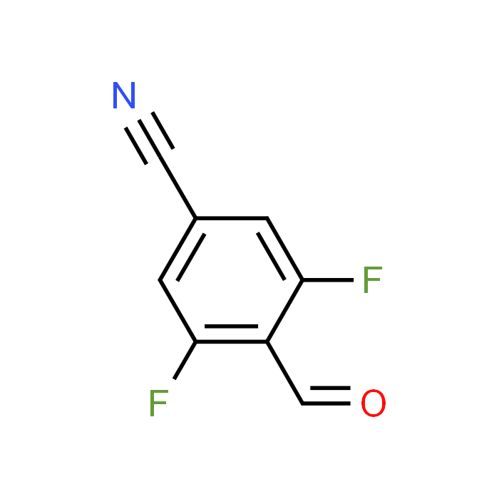 3,5-Difluoro-4-formylbenzonitrile - Achmem