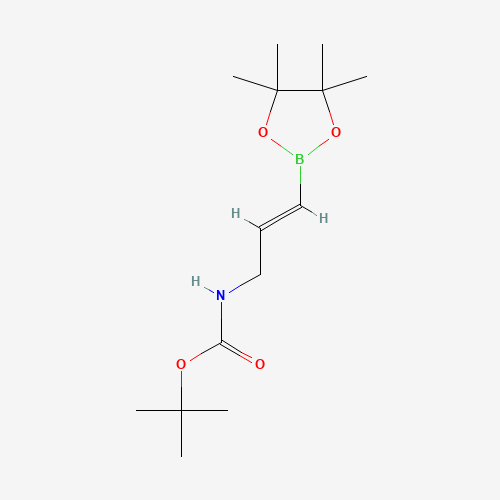 tert-Butyl (E)-(3-(4,4,5,5-tetramethyl-1,3,2-dioxaborolan-2-yl)allyl)carbamate