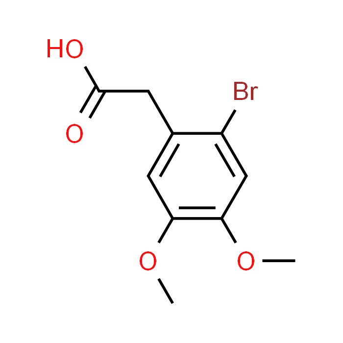 2-Bromo-4,5-dimethoxyphenylacetic acid