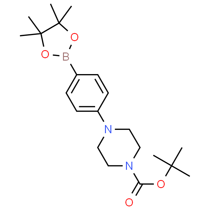 tert-Butyl 4-(4-(4,4,5,5-tetramethyl-1,3,2-dioxaborolan-2-yl)phenyl)piperazine-1-carboxylate