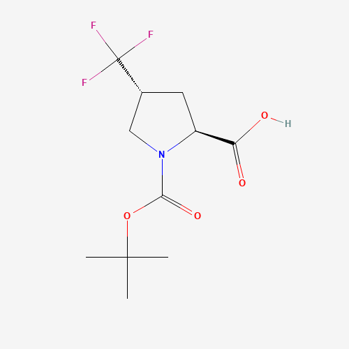 (2S,4R)-1-(tert-Butoxycarbonyl)-4-(trifluoromethyl)pyrrolidine-2-carboxylic acid