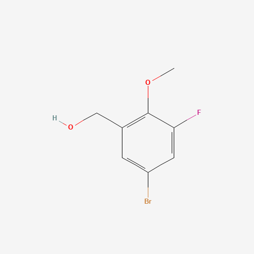 (5-Bromo-3-fluoro-2-methoxyphenyl)methanol