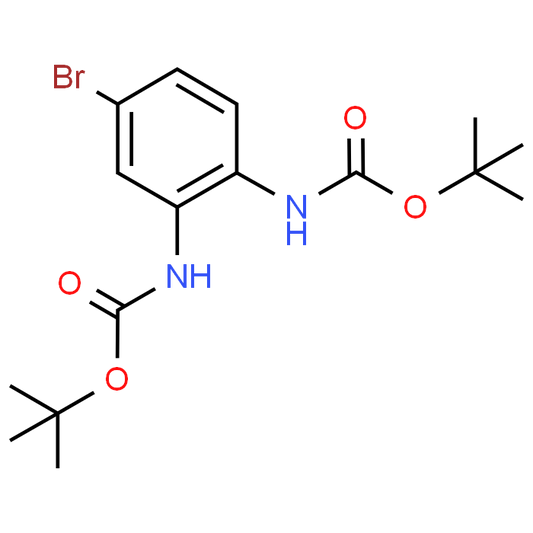 Di-tert-butyl (4-bromo-1,2-phenylene)dicarbamate