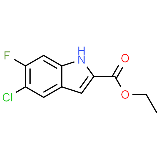 Ethyl 5-chloro-6-fluoro-1H-indole-2-carboxylate