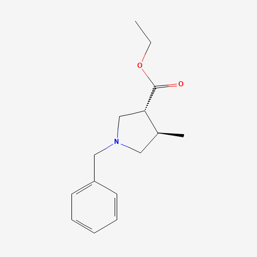 rel-Methyl (3R,4R)-1-benzyl-4-methylpyrrolidine-3-carboxylate
