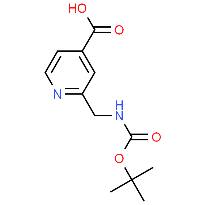 2-(((tert-Butoxycarbonyl)amino)methyl)isonicotinic acid