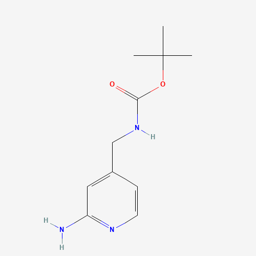 tert-Butyl ((2-aminopyridin-4-yl)methyl)carbamate