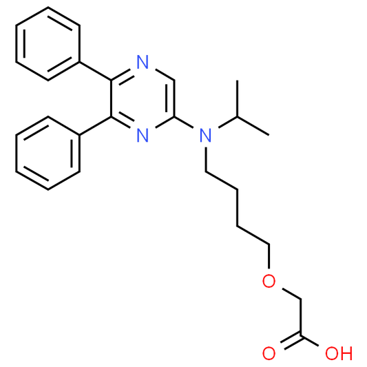 2-(4-((5,6-Diphenylpyrazin-2-yl)(isopropyl)amino)butoxy)acetic acid