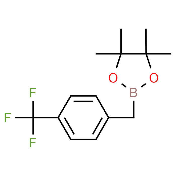 4,4,5,5-Tetramethyl-2-(4-(trifluoromethyl)benzyl)-1,3,2-dioxaborolane