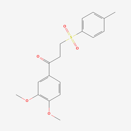 1-(3,4-Dimethoxyphenyl)-3-tosylpropan-1-one