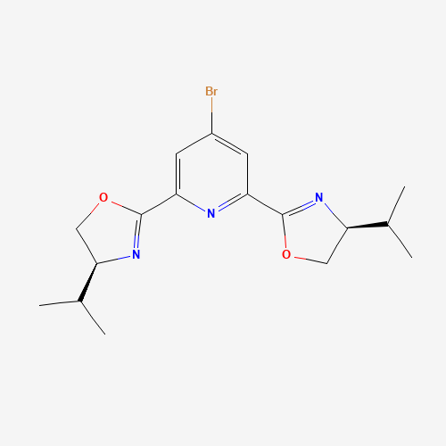 (4S,4'S)-2,2'-(4-Bromopyridine-2,6-diyl)bis(4-isopropyl-4,5-dihydrooxazole)