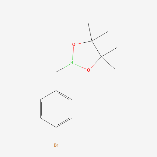 2-(4-Bromobenzyl)-4,4,5,5-tetramethyl-1,3,2-dioxaborolane