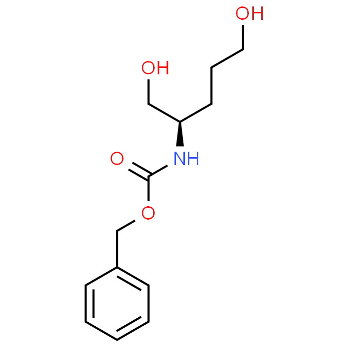 (R)-Benzyl (1,5-dihydroxypentan-2-yl)carbamate