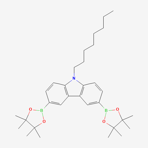 9-Octyl-3,6-bis(4,4,5,5-tetramethyl-1,3,2-dioxaborolan-2-yl)-9H-carbazole